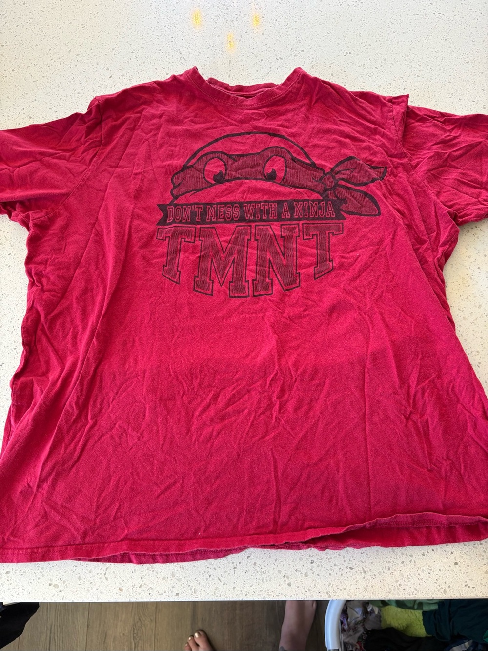 TMNT Men's Short Sleeve T‑Shirt in Red
